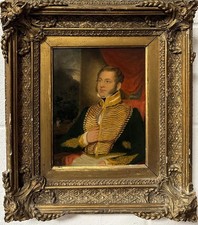 English School : Portrait Of Lt Gen Sir George Inglis Jameson, Oil On Board picture