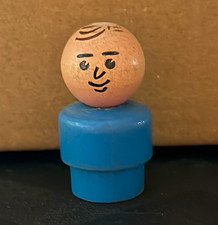 Vintage Fisher-Price Little People. Short Dad. Whoops. HTF picture