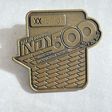 2017 Indy 500 Bronze Pit Badge 101st Running Indianapolis Motor Speedway XX 873 picture
