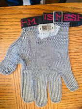 US Mesh - Stainless Steel Mesh Cutting Glove - Medium (M) - Reversible picture