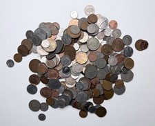 3 lb 4.5 oz Vintage British Coin Lot 263 Pre-Decimal & Decimal UK Coins picture