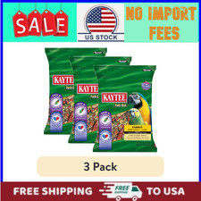 (3 pack) Kaytee Forti-Diet Parrot Food, 8 Pounds picture