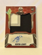2025 Panini Phoenix RPS Dual Rookie Patch Auto Ashton Jeanty RPS-AJY Red/99 picture