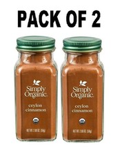 Simply Organic Organic Ground Ceylon Cinnamon, GMO Free 2.08 oz Bottle picture