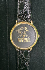 Vintage Republic Pictures Promotional Quartz Watch – Flying Eagle Logo – New in picture