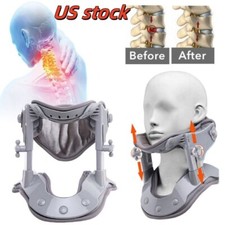 Heating Cervical Neck Traction Device Adjustable Collar Cervical Neck Stretcher picture