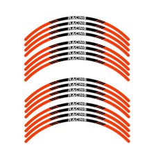 P03B For Ducati Hypermotard 950 2019-2021 Orange Wheel Sticker 20 picture