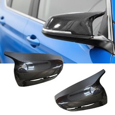 Carbon Fiber Side Mirror Cover Cap Replacement for 2017-2022 BMW NEW us picture