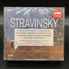 Stravinsky CONCERTOS & SYMPHONIES Ozawa Muti Marriner [EMI 5 CD Set] SEALED RARE picture