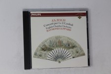 J.S. Bach Concerti Per 1 E 2 Cembali CD Raymond Leppard Philips picture