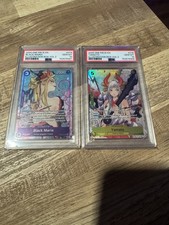 SEQUENTIAL SET PSA 10 YAMATO & BLACK MARIA One Piece ILLUSTRATION BOX Vol. 2 picture