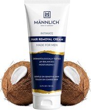 Mannlich Men Intimate Hair Removal Cream 100ml Private Pubic Hair Remover picture