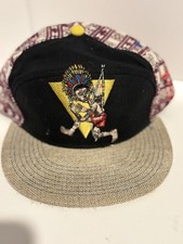 Vintage Grassroots California Bruno Smoky 420 Limited Edition Fitted Hat 7 5/8 picture
