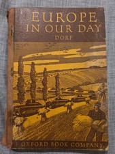 Europe in Our Day By PHILP DORF, 1939 picture