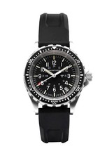 Marathon 36mm Diver Quartz 300m Black Dial Rotating Bezel Rubber Strap picture