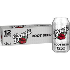 Barq's Root Beer Soda Pop Fridge Pack Cans, 12 fl oz, 12 Pack picture