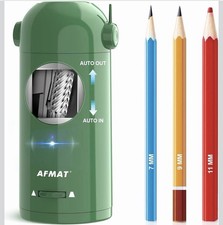 AFMAT Electric Pencil Sharpener, Fully Automatic Pencil Sharpener for 7-11.5mm C picture
