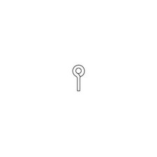 Cal-Scale 501 HO Lift Rings / Eye Bolts .012 wire Pkg/20 | Detail Part $5 Offer picture