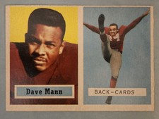 1957 Topps - Dave Mann #50 Chicago Cardinals  picture