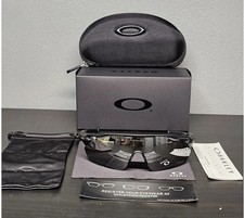 New Oakley Radar EV Path Polarized Prizm Black Frame Mirror/Chrome Len OO9208-08 picture