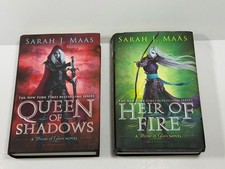 Heir Of Fire & Queen Of Shadows Both Hard Cover Sarah J. Maas picture