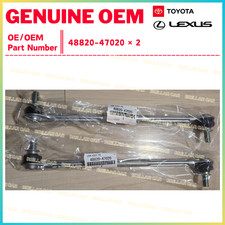 Toyota Lexus Genuine Front Stabilizer Bar Link Set of 2 48820-47020 picture