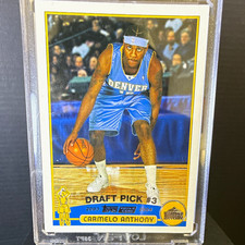 Topps 2003-04 Carmelo Anthony Rookie Draft Pick Denver Nuggets #223 picture