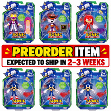 PREORDER Jakks 4 Inch Sonic Figures Wave 26 Case of 6 Wave Swallow, Fang, Sonic picture