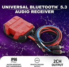 DS18 BTC-FIVE-RD Universal Car Bluetooth 5.3 Audio Receiver IP66 Water Resistant picture