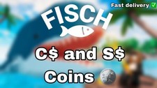 🎣 S$ / C$ Fisch Coins 🦈 Fisch 🐟 Cheap & Fast 🦈Roblox🦈 picture