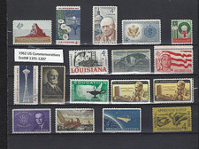 1962 US  Commemorative Year Set 17 MNH Stamps Scott #1191-1207 picture