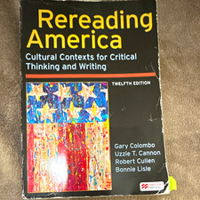 Bedford/St. Martin's Rereading America 12th Ed 2018 Paperback Colombo et al picture