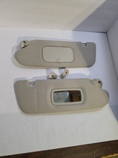 2008-2017 Caravan Town Country Sun Visors Beige OEM No Lights Pair picture