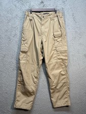5.11 Tactical Series Men's 32x32 Khaki Tan Cargo Pants Ripstop Work Hiking picture