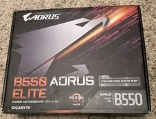 New GIGABYTE B550 AORUS ELITE AM4 AMD B550 ATX Motherboard 3rd Gen AMD picture