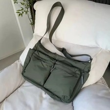 UNIQLO Casual Multi-pocket Messenger Bag Men Women Shoulder Bag Travel Sport Bag picture