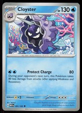 Cloyster 091/165 Uncommon 151 Pokemon Near Mint picture