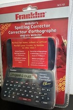 Franklin Webster’s Spelling Corrector Plus NCS-101 Pocket Sz 110k Words New picture