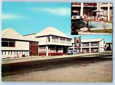 Canterbury New Zealand Postcard Trailways Motel (Timaru) LTD c1950's Posted picture