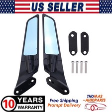 2PCS Motorcycle Rear View Mirrors For Kawasaki Ninja ZX-6R ZX636 2019 2020-2024 picture