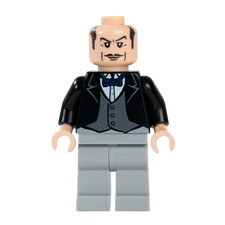 LEGO Batman I Alfred Pennyworth the butler Minifigure bat014 7783 (UV Printed) picture
