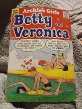 Archie's Girls Betty and Veronica #32 Archie Comics 1957 Bathing Suit Cover picture