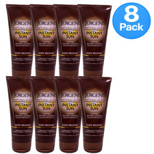Jergens Natural Glow Instant Sun Sunless Tanning Moisturizer + Bronzer Deep Bron picture