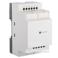 Pulse Trigger Start Stop Latching toggle Relay Set Reset Module 120V 240V AC DIN picture