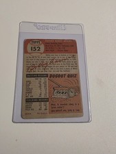 BOB ADAMS 1953 TOPPS BASEBALL #152 MK picture