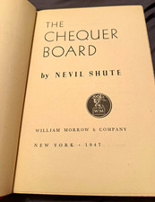 Vintage The Chequer Board Nevil Shute Hardcover William Morrow & Company 1947 picture