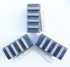 NEW 3PK DIAMOND GRINDING BLOCKS FOR SURFACE PREP. FITS GENERAL FLOOR GRINDERS picture