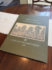 Rare 1976 New Haven CT Bicentennial Portfolio.  14 Full Scale Prints, NH, Yale picture