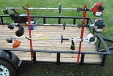 Jungle Jim's 3TR 3-Trimmer Rack for Trailer Truck Bed Anti-Spin Lock picture