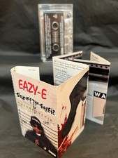 *1996 OG* Eazy-E ~STR8 OFF THA STREETZ OF COMPTON~ Cassette Tape Ruthless Tested picture